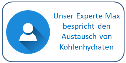 Button Video Austausch von Kohlenhydraten